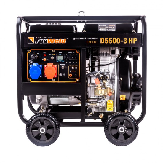 купить Дизельный генератор FoxWeld Expert D5500-3 HP