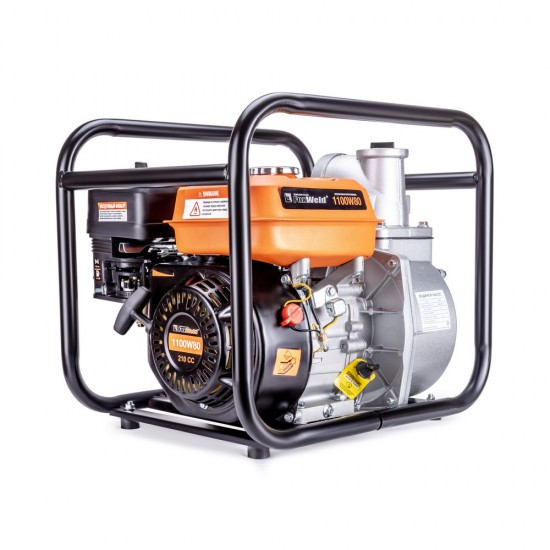 купить Мотопомпа бензиновая FoxWeld 1100W80
