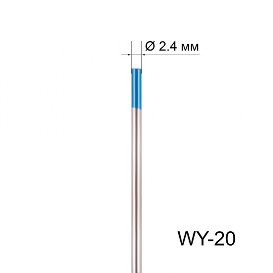 купить Вольфрамовый электрод WY-20 2,4мм / 175мм (1шт.) FoxWeld