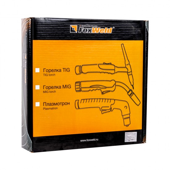 купить Горелка SRT-26V 4м 35мм2 с цангой, соплом, колп. (комплект) FoxWeld