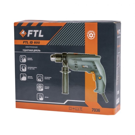 купить Сетевая ударная дрель FTL ID 600