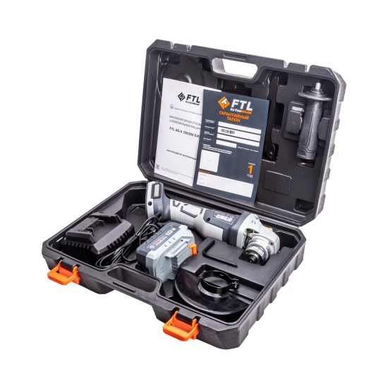 купить Аккумуляторная угловая шлифовальная машина FTL AG-X 125/20V EVO