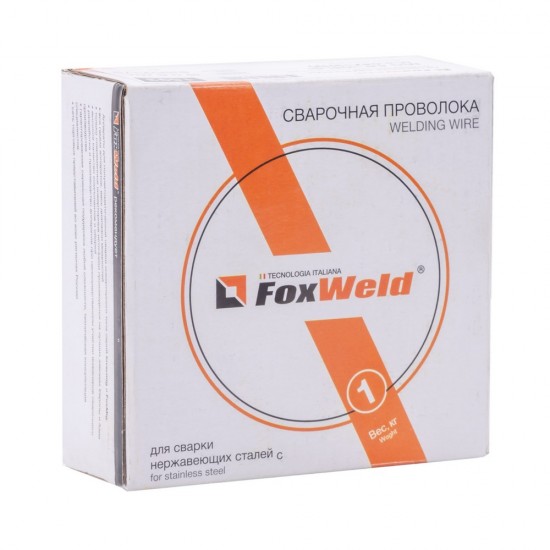 купить FoxWeld Проволока нержавейка ER-308 LSi (Св-04Х19Н9) д.0.8мм, 1кг D100