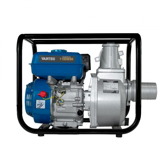 купить Мотопомпа бензиновая VARTEG 1100W80