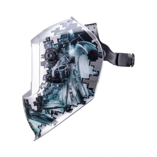 купить Маска сварщика КОРУНД-2 техно без коробки (ф-р 9100V, пр-во FoxWeld/КНР)