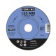 купить Круг отрезной по металлу FerrLine Expert 125 х 1,0 х 22,2 мм A46TBF