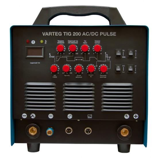 купить Аппарат аргонодуговой сварки VARTEG TIG 200 AC/DC PULSE