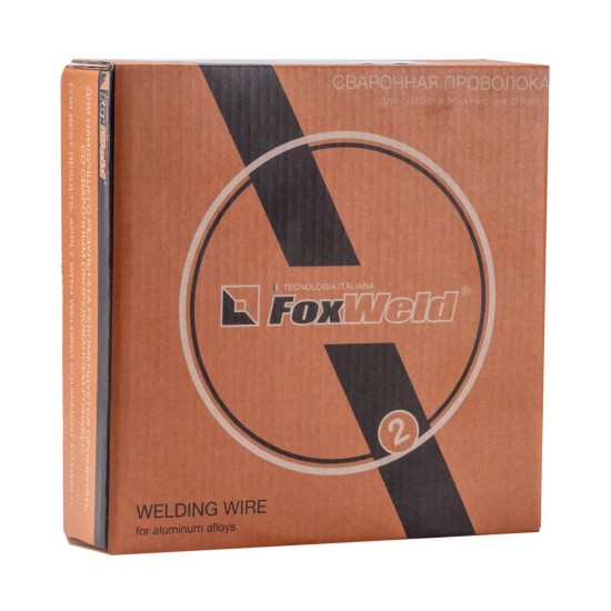 купить FoxWeld Проволока алюминиевая AL Si 5 (ER-4043) д.1.2мм, 2кг D200 (пр-во FoxWeld/КНР)