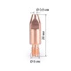 купить Наконечник FoxWeld M6х28х0.8 (140.0051/MD0009-08, пр-во FoxWeld/КНР)