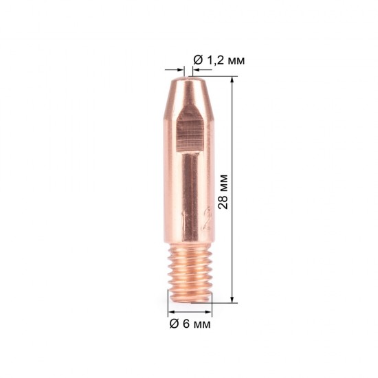 купить 141.0010/MD0009-62 Наконечник M6х28х1.2 (AL) VARTEG