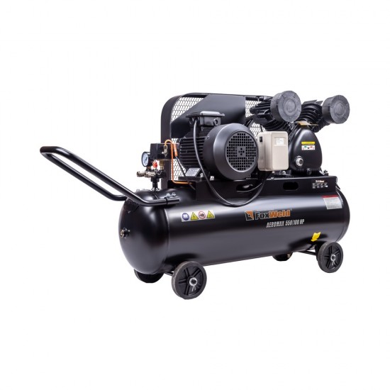 купить Компрессор масляный ременной AEROMAX 550/100 HP