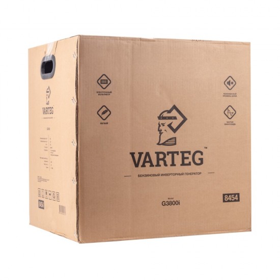 купить Бензиновый инверторный генератор VARTEG G3800i