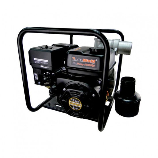 купить FoxWeld Мотопомпа бензиновая FoxPump G1000-80W (пр-во FoxWeld/КНР)