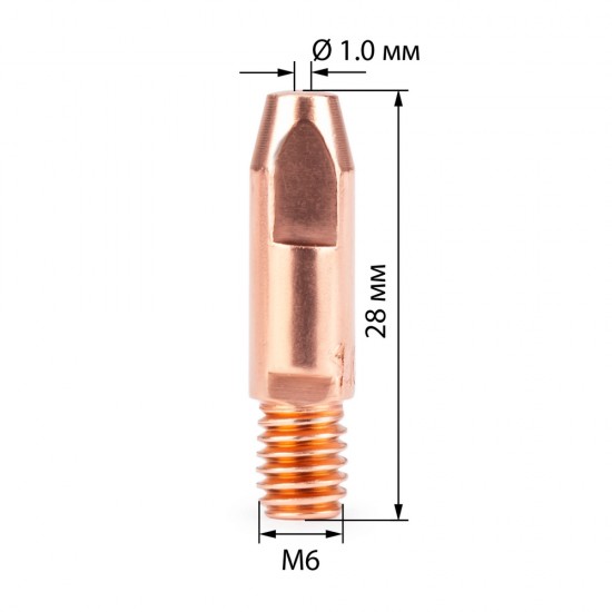 купить Наконечник Varteg M6х28х1.0 ( 140.0242/MD0009-10)