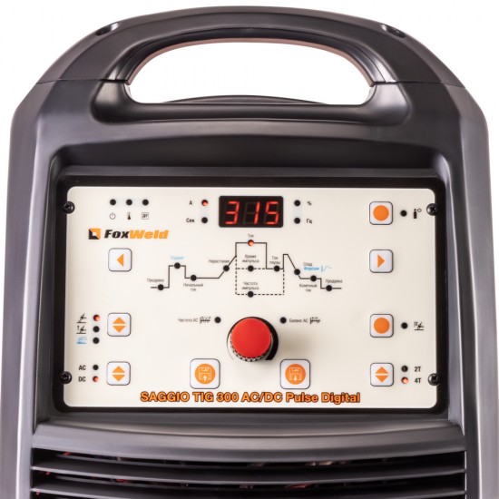 купить Аппарат аргонодуговой сварки SAGGIO TIG 300 AC/DC Pulse Digital