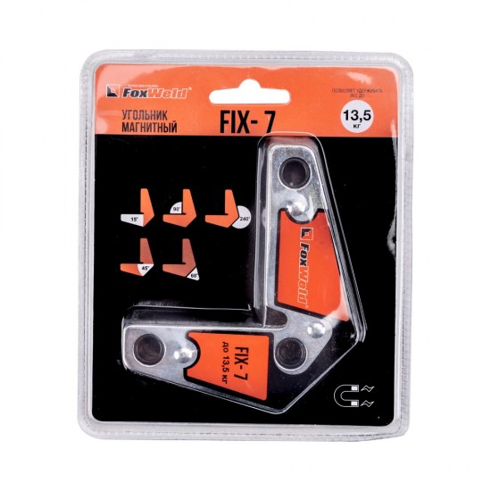 купить Угольник магнитный FIX-7 (пр-во FoxWeld/КНР)