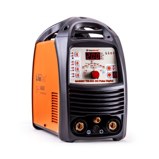 купить Аппарат аргонодуговой сварки SAGGIO TIG 200 DC Pulse Digital (пр-во FoxWeld/КНР)