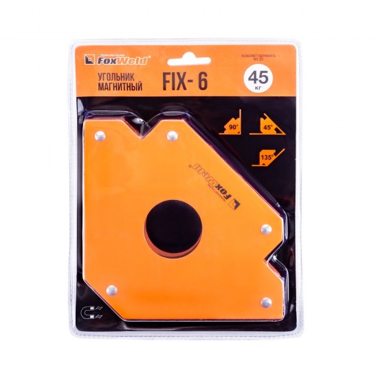купить Угольник магнитный FIX-6 (пр-во FoxWeld/КНР)