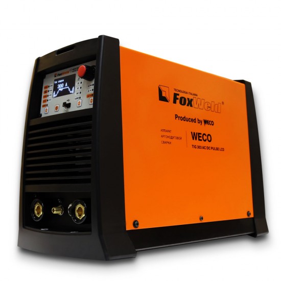 купить Аппарат аргонодуговой сварки WECO TIG 303 AC/DC PULSE LCD