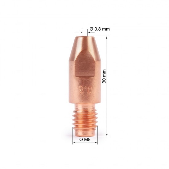 купить Наконечник Foxweld М8х30х0.8 (140.0114/MD0005-08, пр-во FoxWeld/КНР)