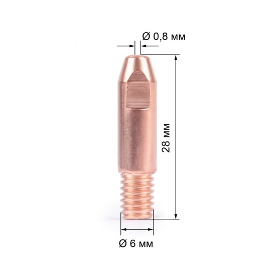 купить Наконечник Varteg  M6х28х0.8 ( 140.0051/MD0009-08)