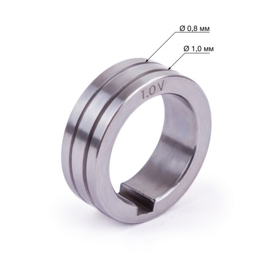купить Ролик INVERMIG 185old/203/250+COMPACT+PWE д.0,8-1,0 (21.95/30.05) (пр-во FoxWeld/КНР)