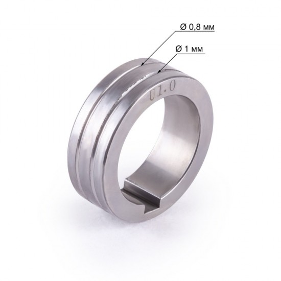 купить Ролик (AL) INVERMIG 185old/203/250+COMPACT+PWE д.0,8-1,0 (21.95/30.05) (пр-во FoxWeld/КНР)