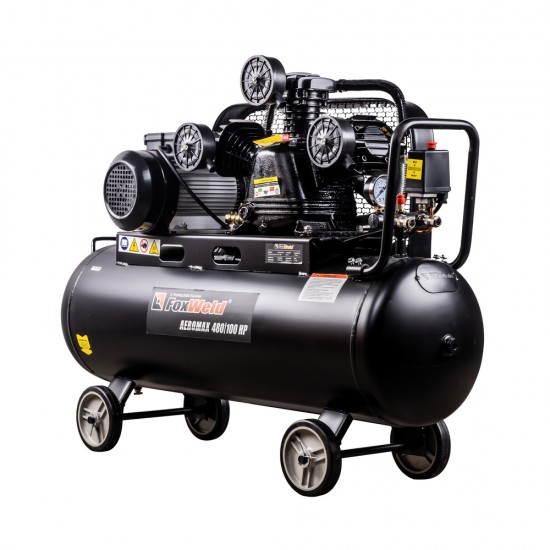 купить Компрессор масляный ременной AEROMAX 480/100 HP