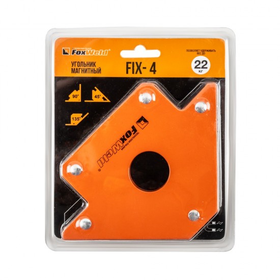 купить Угольник магнитный FIX-4 (45/90/135град, до 22кг)