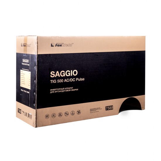 купить Аппарат аргонодуговой сварки SAGGIO TIG 500 AC/DC Pulse