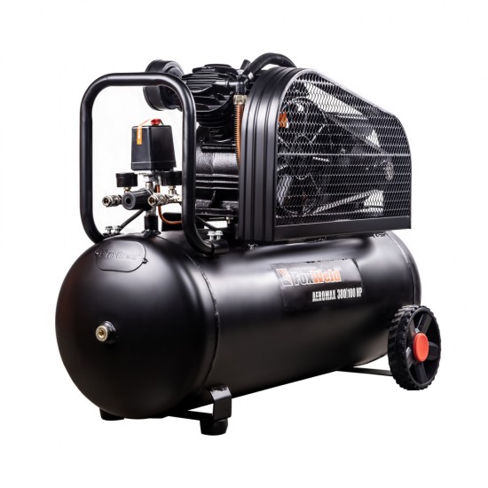 купить Компрессор масляный ременной AEROMAX 380/100 HP