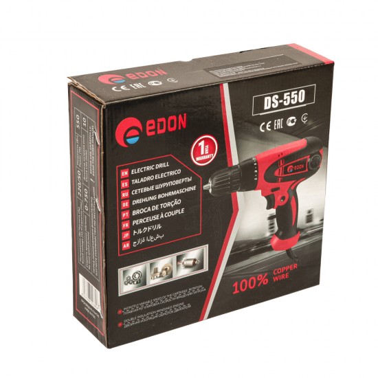 купить Дрель-шуруповерт Edon DS-550