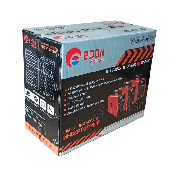 купить Сварочный аппарат инверторный Edon LV-250S VRD