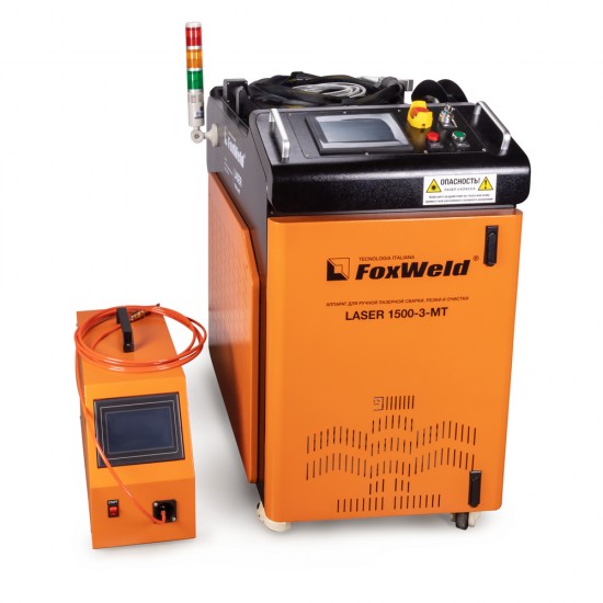 купить Аппарат для ручной лазерной сварки, резки и очистки FOXWELD LASER 1500-3-МТ