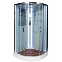Душевая кабина AvaCan A09 с LED-подсветкой 90x90 см