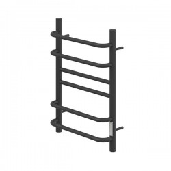 Полотенцесушитель электрический Point Сатурн PN90846B 40x60 см черный