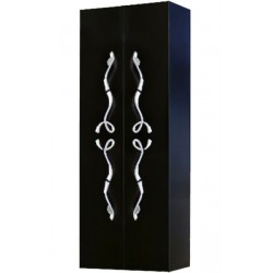 Пенал подвесной Clarberg Due Amanti DUE0505BLK 50x120см чёрный
