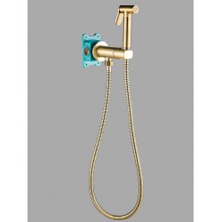 Гигиенический душ со смесителем ALMAes Agata AL-877-09 бронза