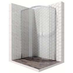 Душевой уголок Ambassador Queen 11011103L 120x80см левый хром/прозрачное