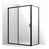 Душевой уголок Ambassador Forsa 17021222AB-100AB 160x100см чёрный/прозрачное