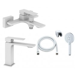 Orange Lutz M04-311w, set 3 in 1 белый. Набор смесителей