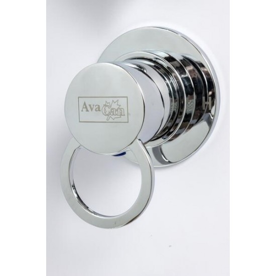Душевая кабина AvaCan EM 4512 R с гидромассажем 120x80 см