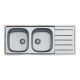 Кухонная мойка Alveus 1087978 Line 100 Nat-90 116x50