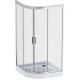 Душевой уголок Am.Pm Gem W90UG-401-100MT 100x100 см хром