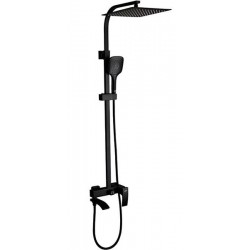 Душевая стойка ALMAes Turia SDI-1808 чёрный матовый