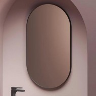 Зеркало Artceram ARCO ACS017 17 в металлической раме черное