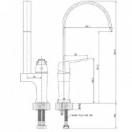 Смеситель для кухни KAISER Vita 43044