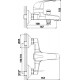 Смеситель для ванны и душа Rossinka D40-31 Хром