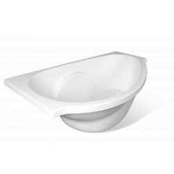Ванна из литьевого мрамора Эстет Gracia silk ФР-00014529 Л 170x94см белый матовый