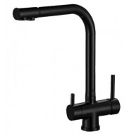 Смеситель для кухни ZORG Sanitary ZR 348 YF BLACK